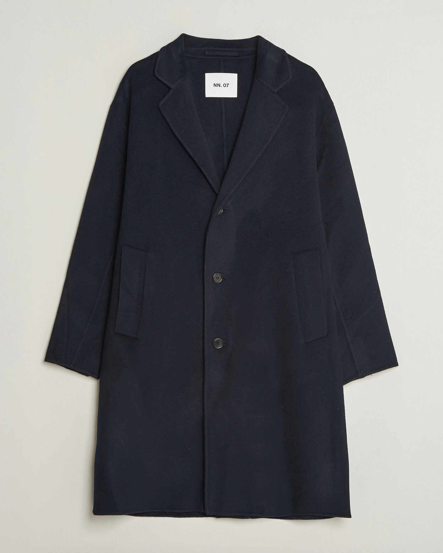 Heren | Jassen | NN07 | Kendrick Wool Coat Navy Blue