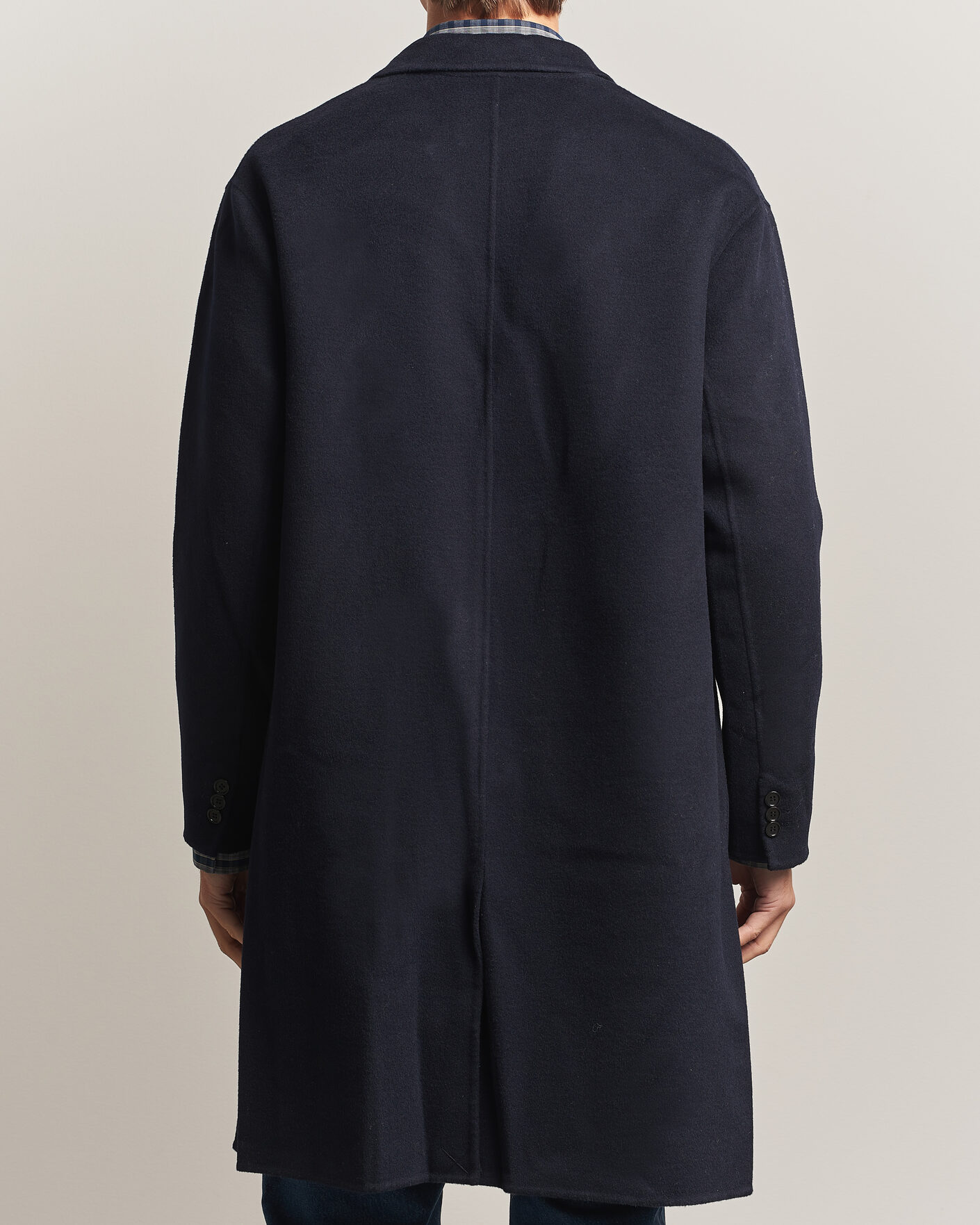Heren | Jassen | NN07 | Kendrick Wool Coat Navy Blue