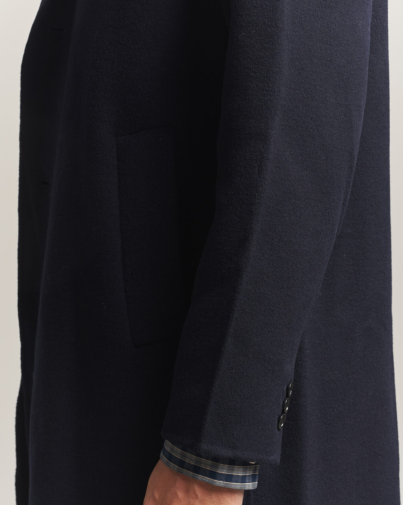 Heren | Jassen | NN07 | Kendrick Wool Coat Navy Blue
