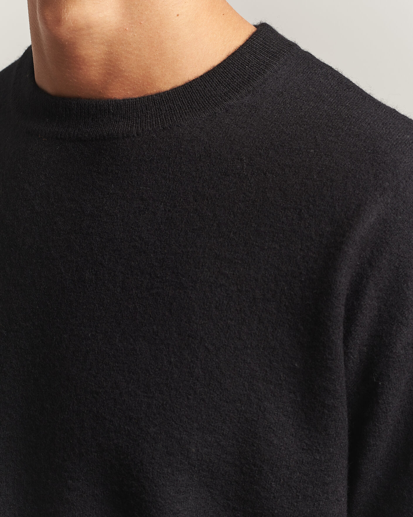 Homme | Pulls Et Tricots | NN07 | Jasper Soft Boiled Wool Sweater Black