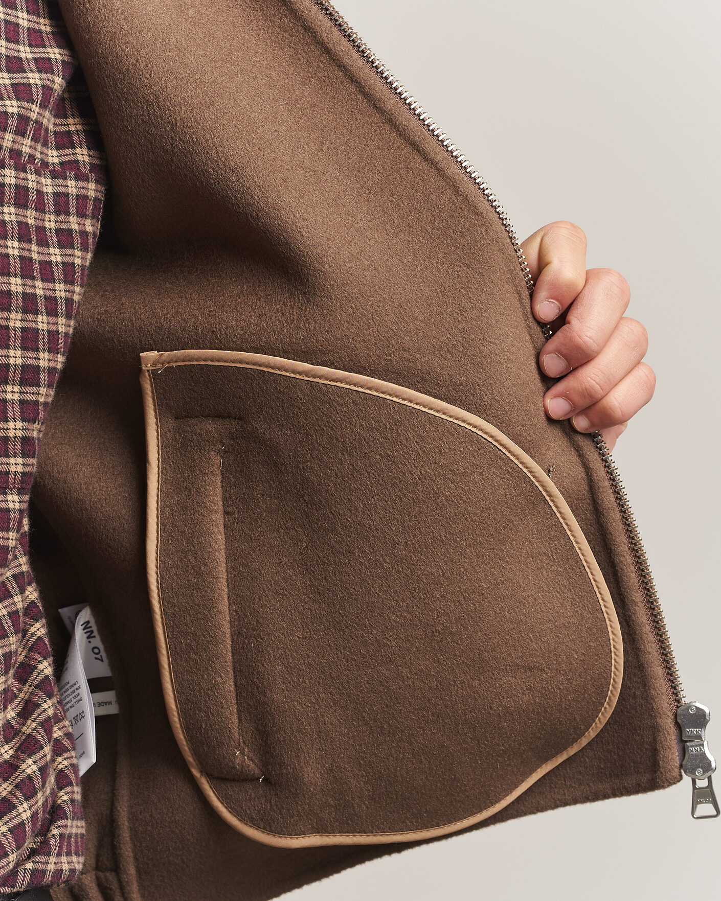 Heren | Jassen | NN07 | Arlo Wool Jacket Desert Clay