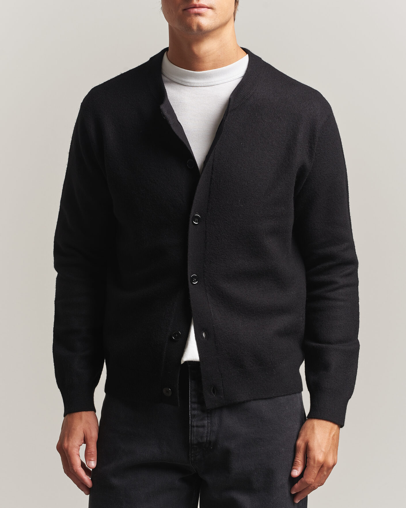 Homme | Pulls Et Tricots | NN07 | Jasper Soft Boiled Wool Cardigan Black
