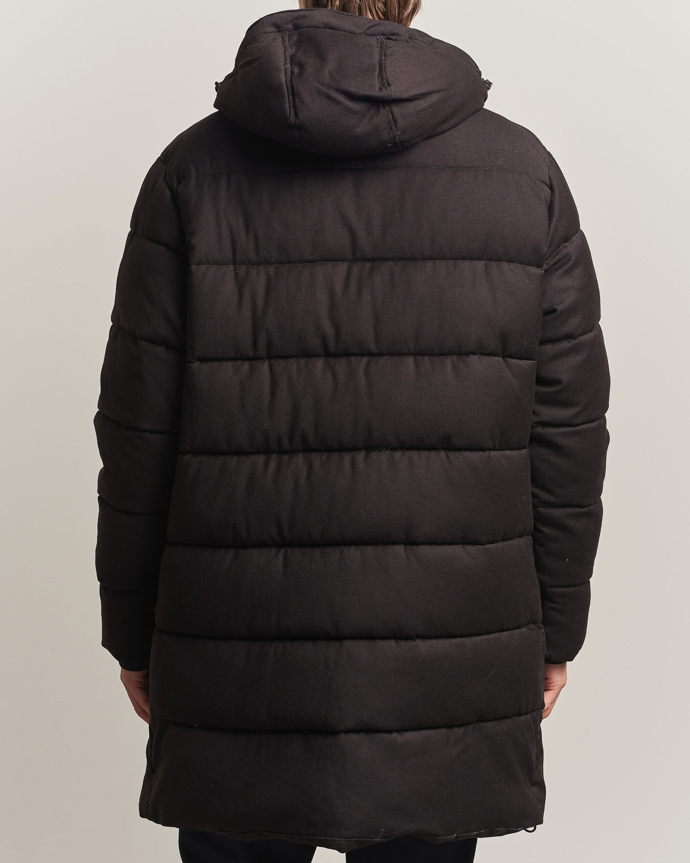 Heren | Jassen | Oscar Jacobson | Padded Flannel Parka Brown