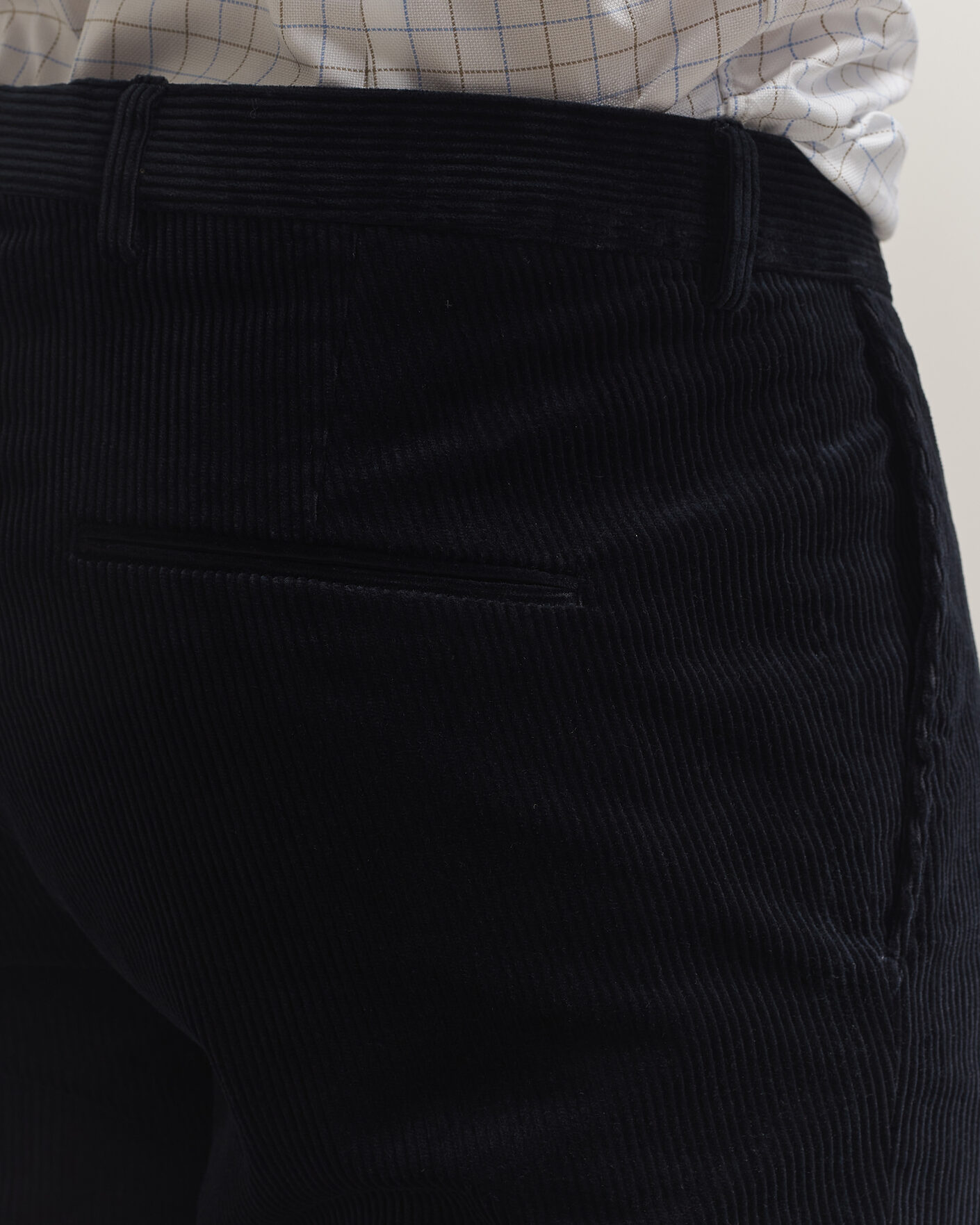Homme | Pantalons | Oscar Jacobson | Dandy Corduroy Trousers Navy