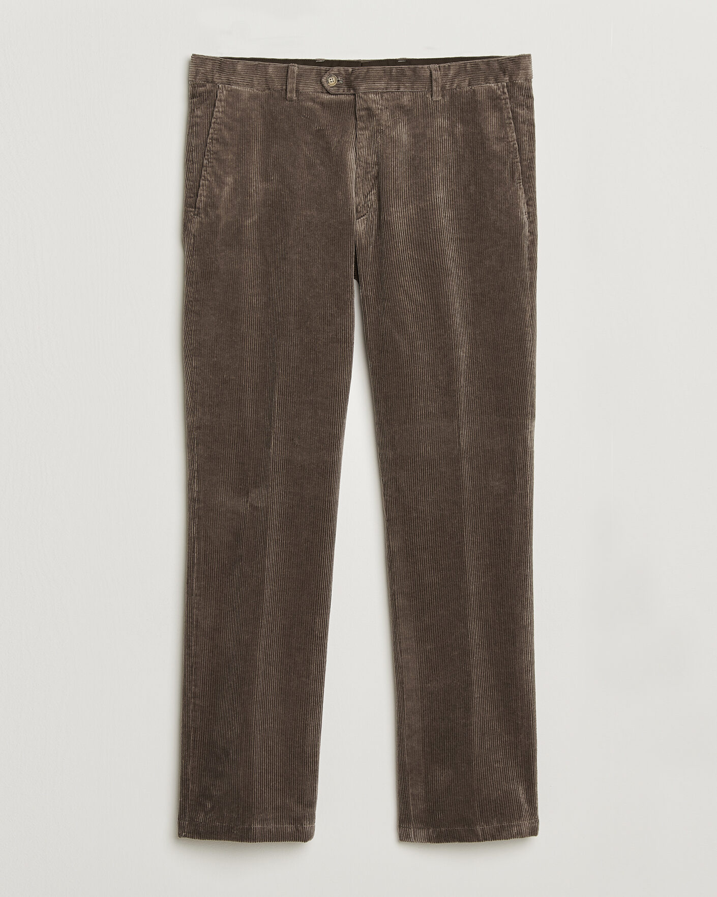 Homme | Pantalons | Oscar Jacobson | Dandy Corduroy Trousers Taupe