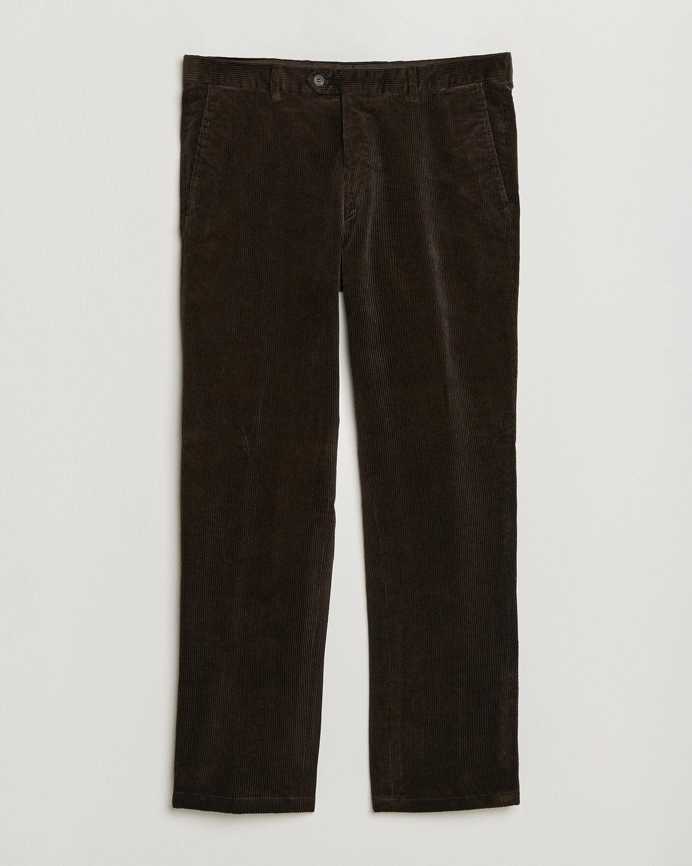 Heren | Broeken | Oscar Jacobson | Dandy Corduroy Trousers Dark Brown