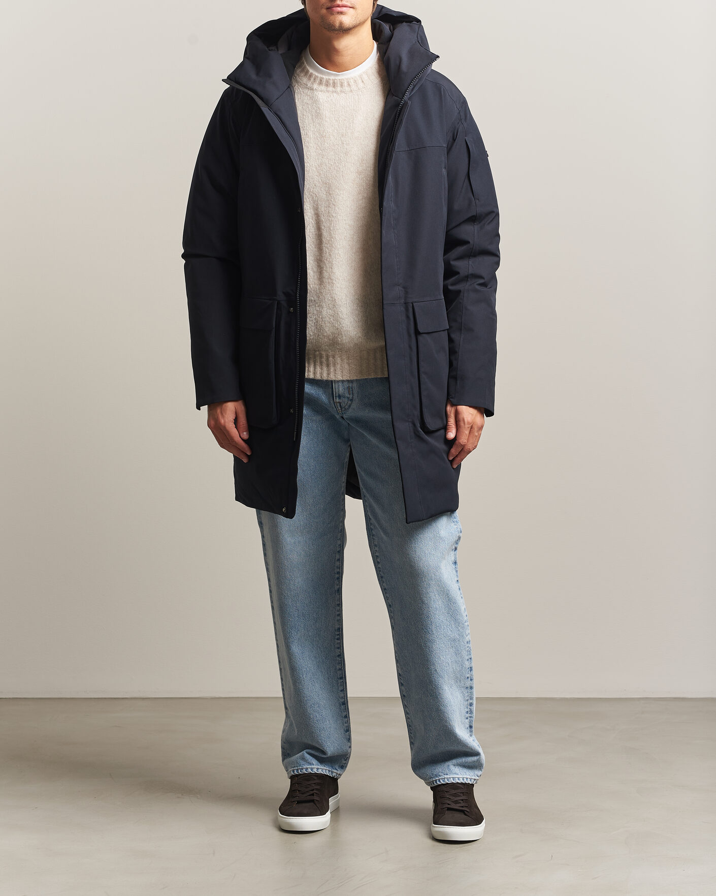 Heren | Jassen | Scandinavian Edition | Guard II Padded Parka Midnight Blue