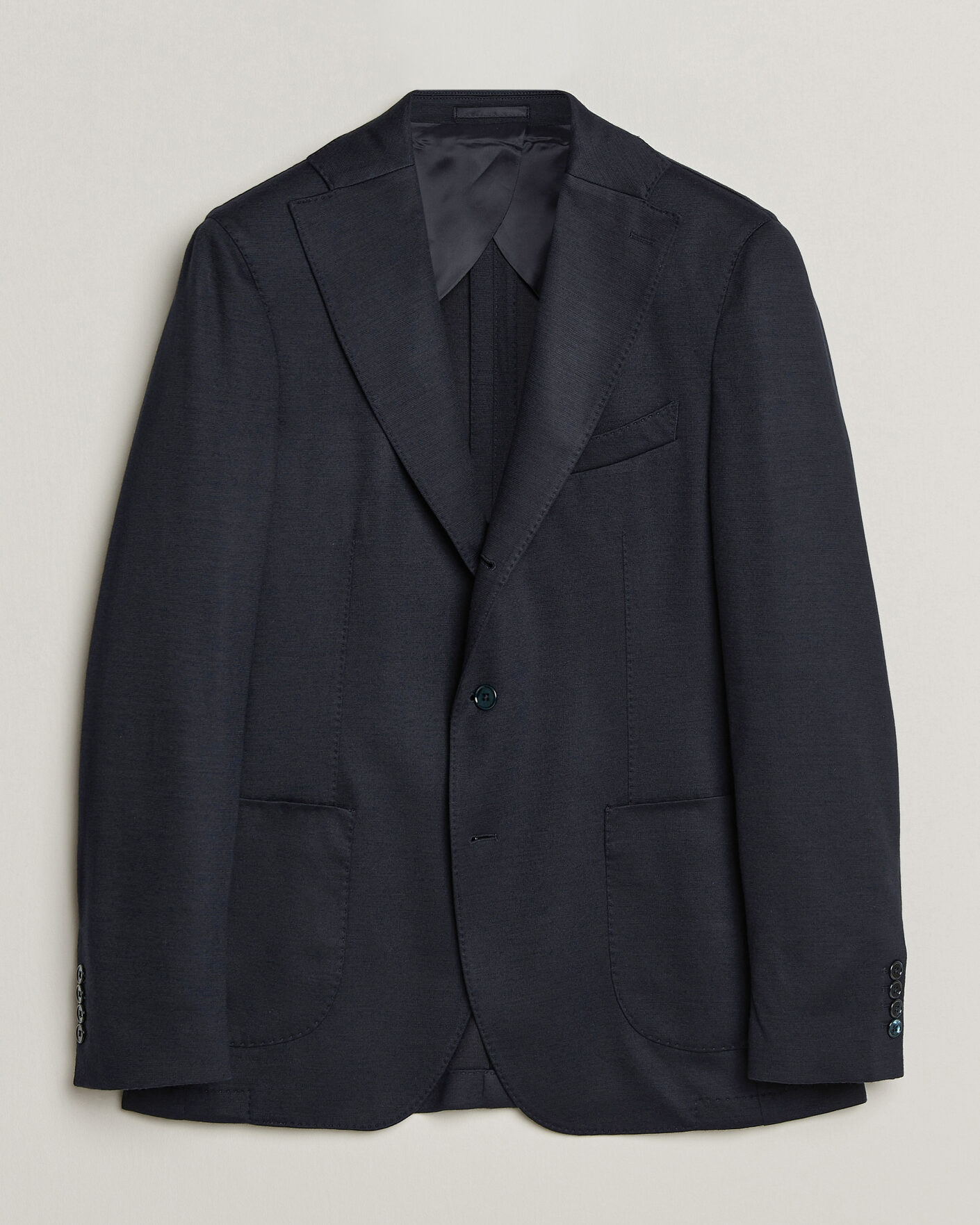 Homme | Blazers | Stenströms | Wool Jersey Blazer Navy