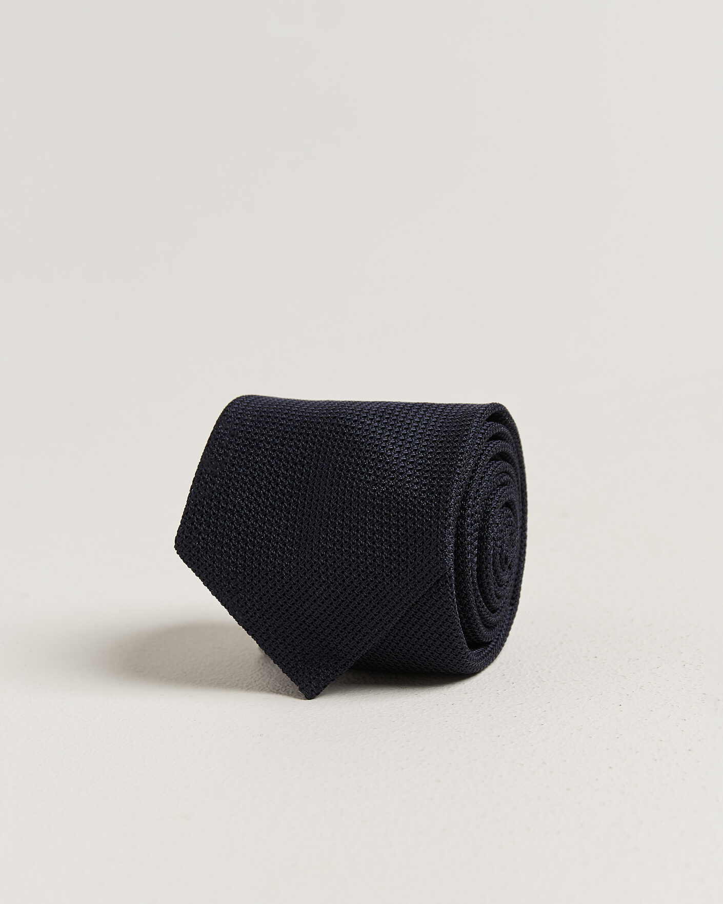 Heren | Stropdassen | Stenströms | Silk Grenadine Tie 7,5cm Navy