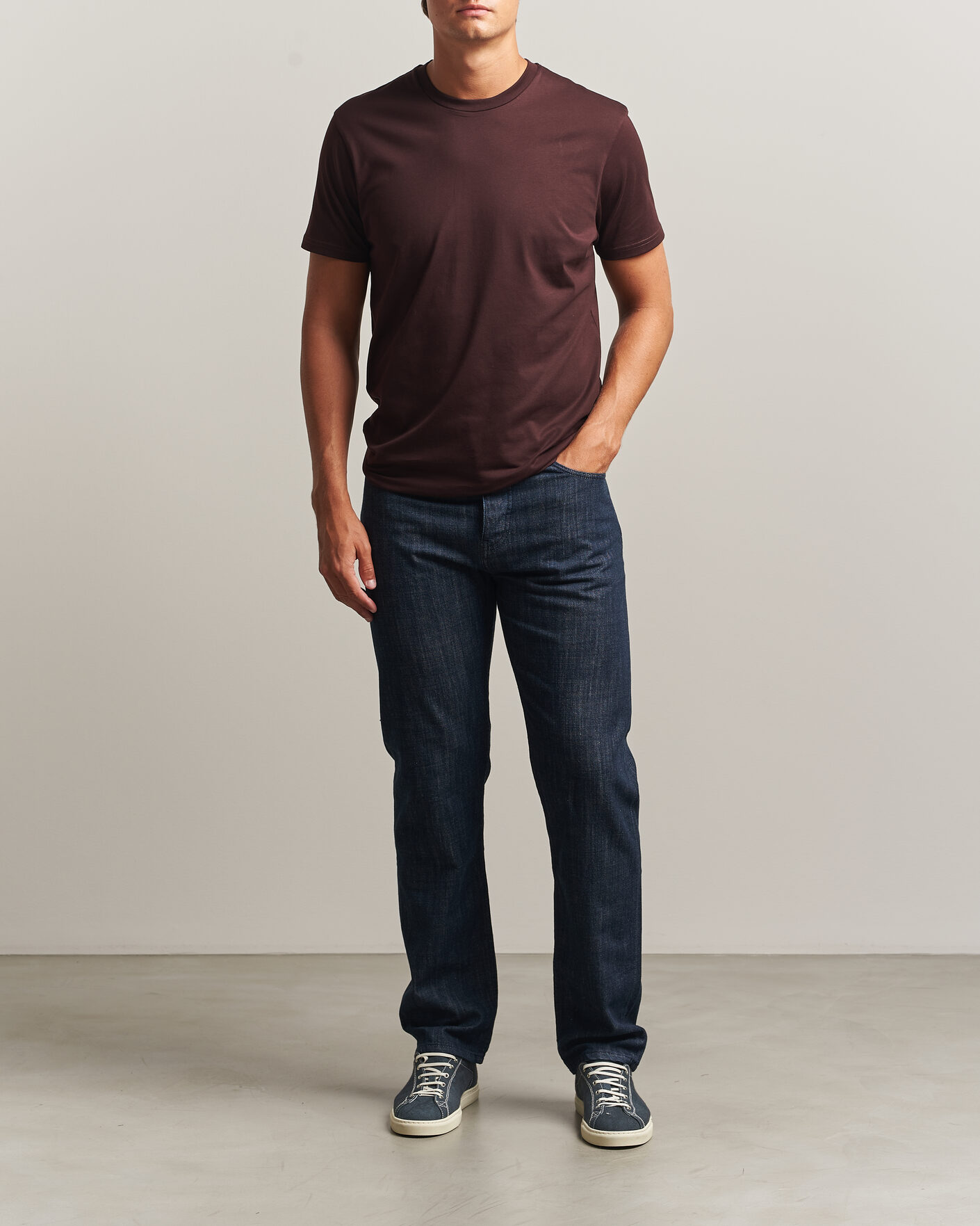 Homme | Jeans | Sunspel | Japanese Denim Jeans Blue