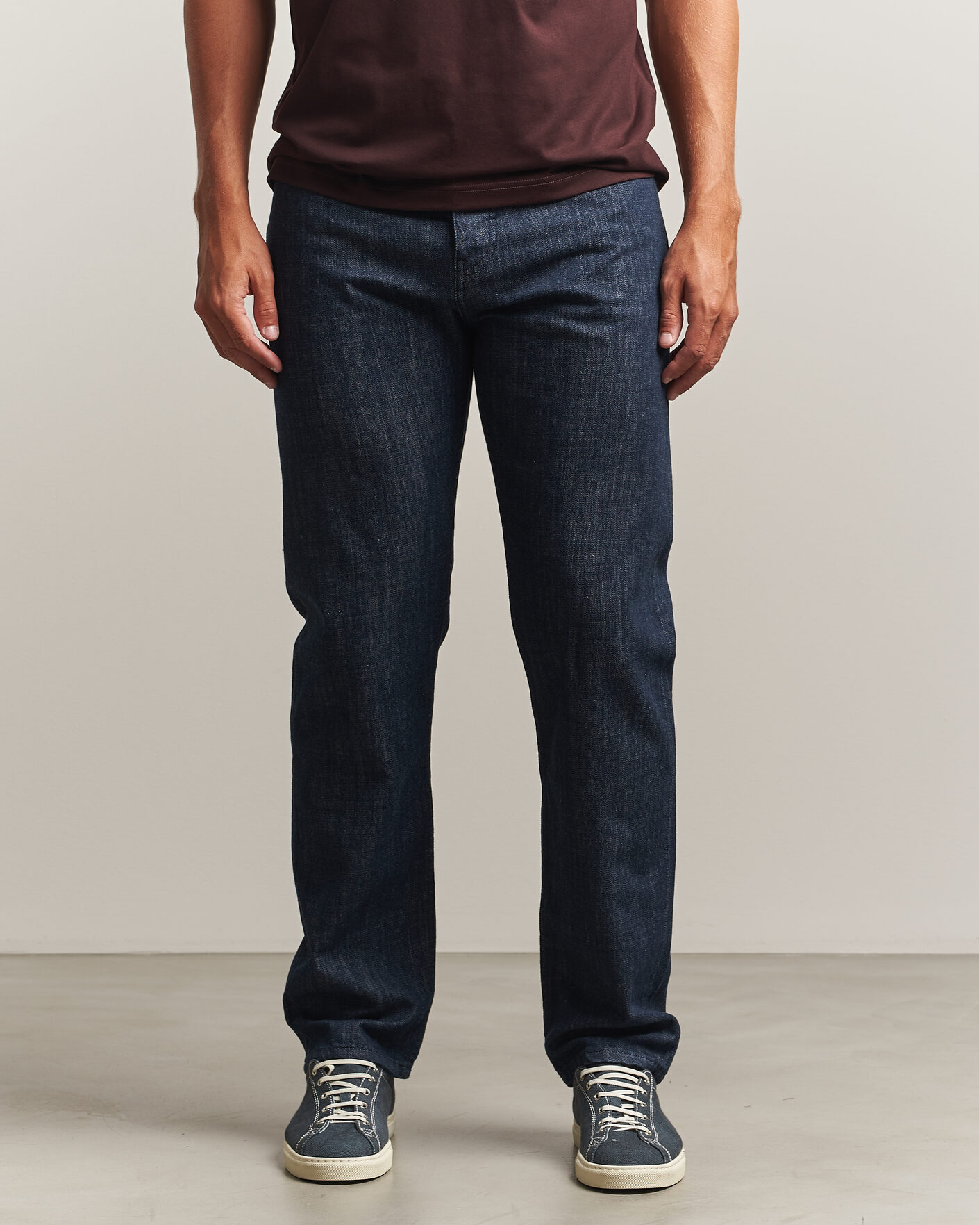 Homme | Jeans | Sunspel | Japanese Denim Jeans Blue