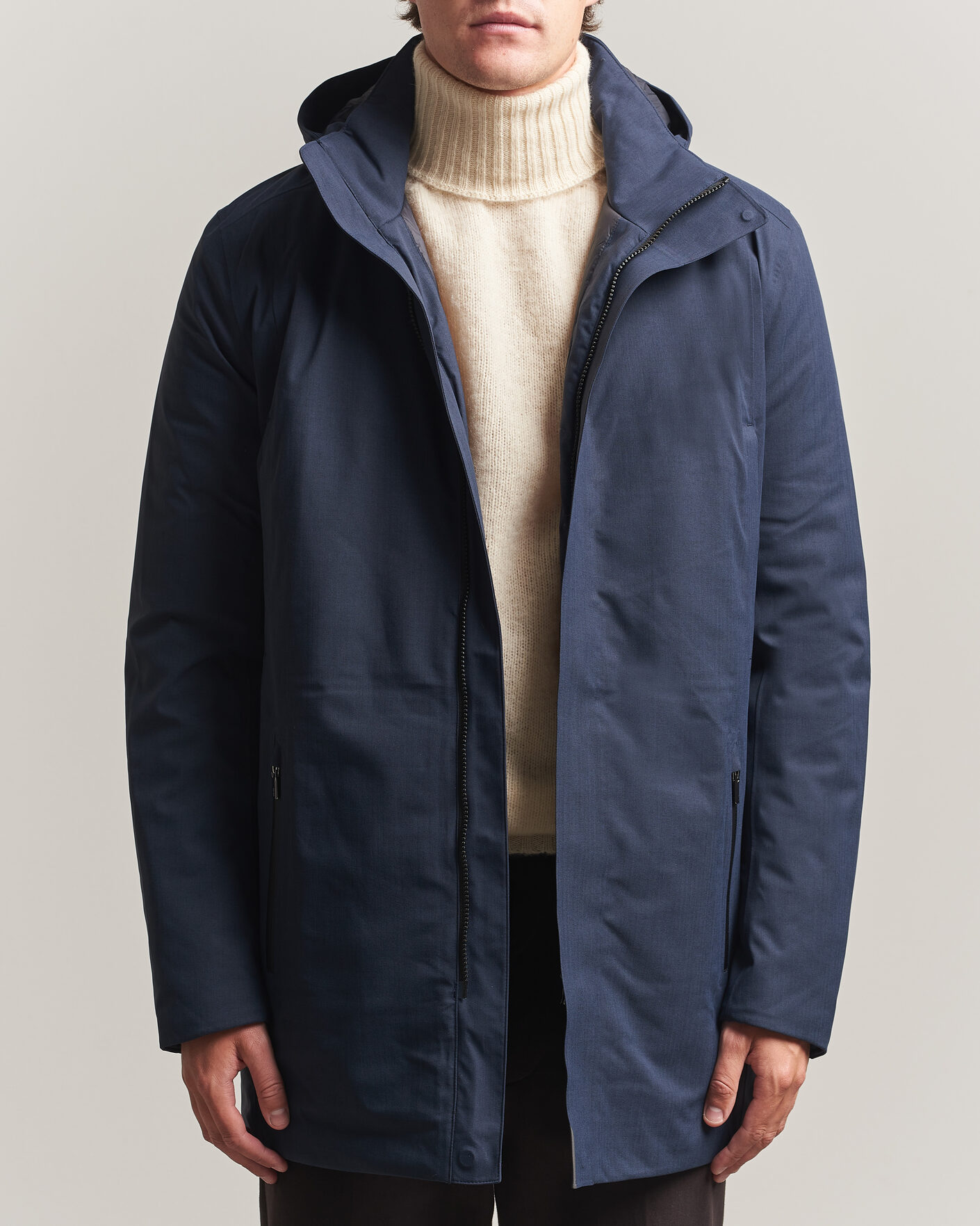 Homme | Manteaux Et Vestes | UBR | Regulator Herringbone Parka Navy