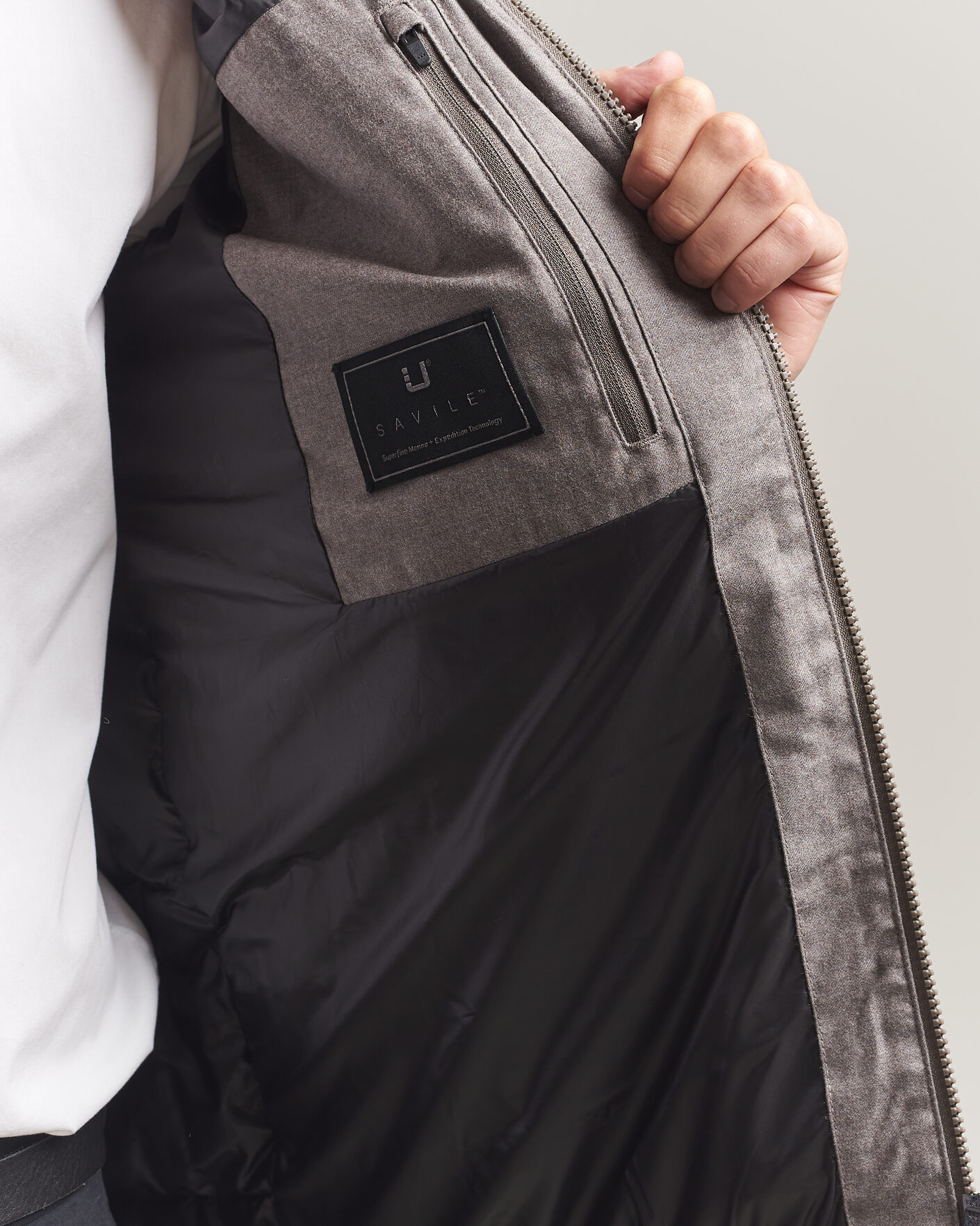 Homme | Manteaux Et Vestes | UBR | Concord Jacket Savile Grey Melange Wool
