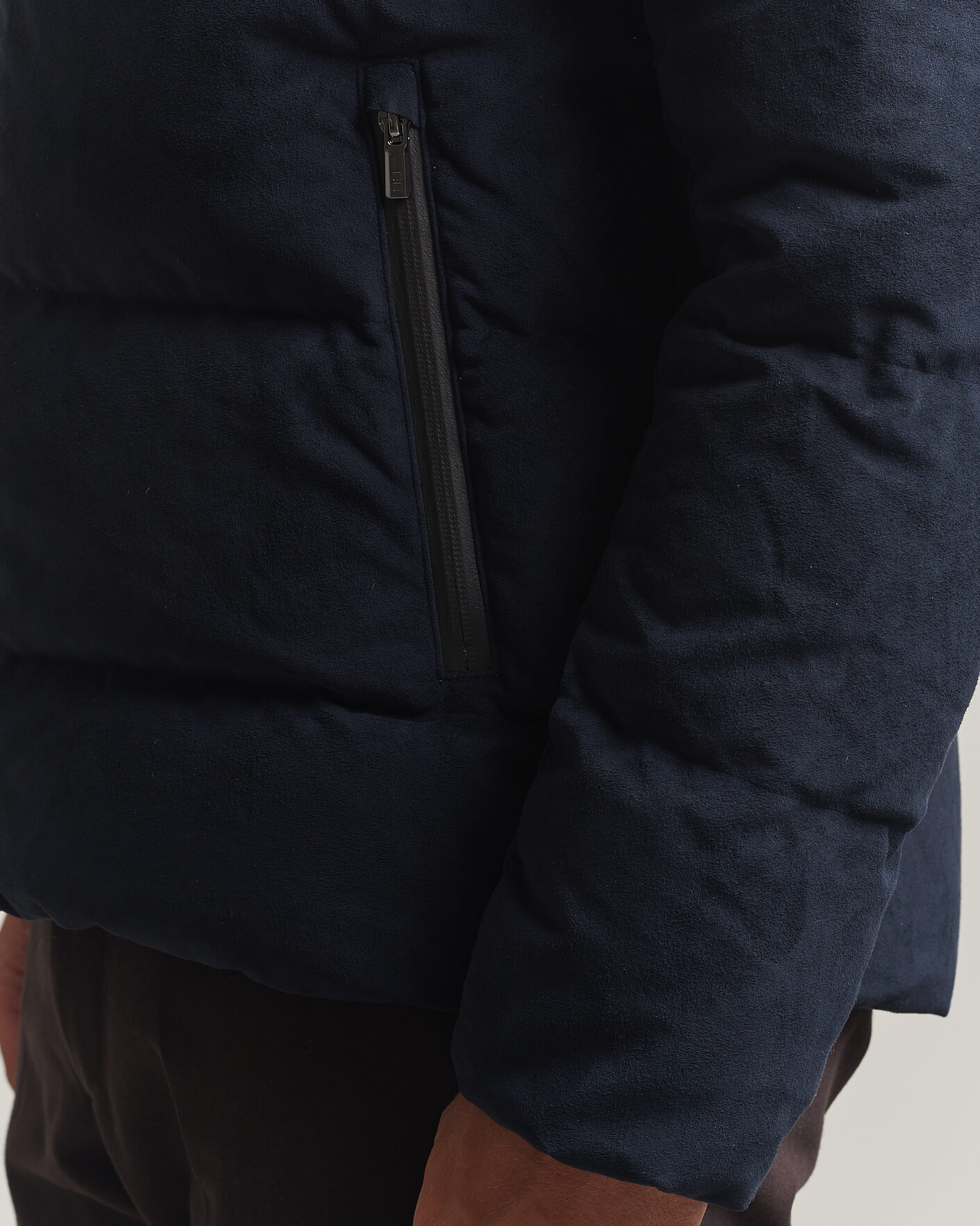 Homme | Manteaux Et Vestes | UBR | Concord Jacket Savile Neo Suede Navy