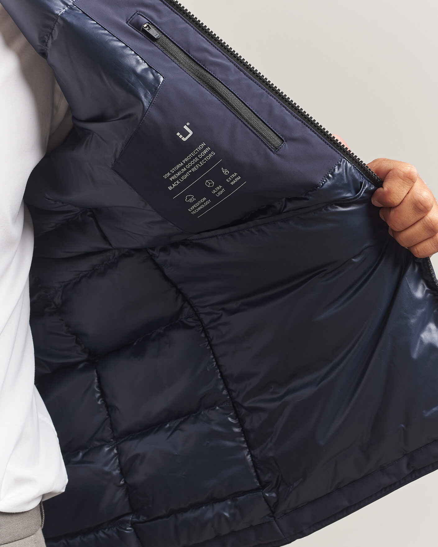 Heren | Jassen | UBR | Phantom Down Jacket Navy