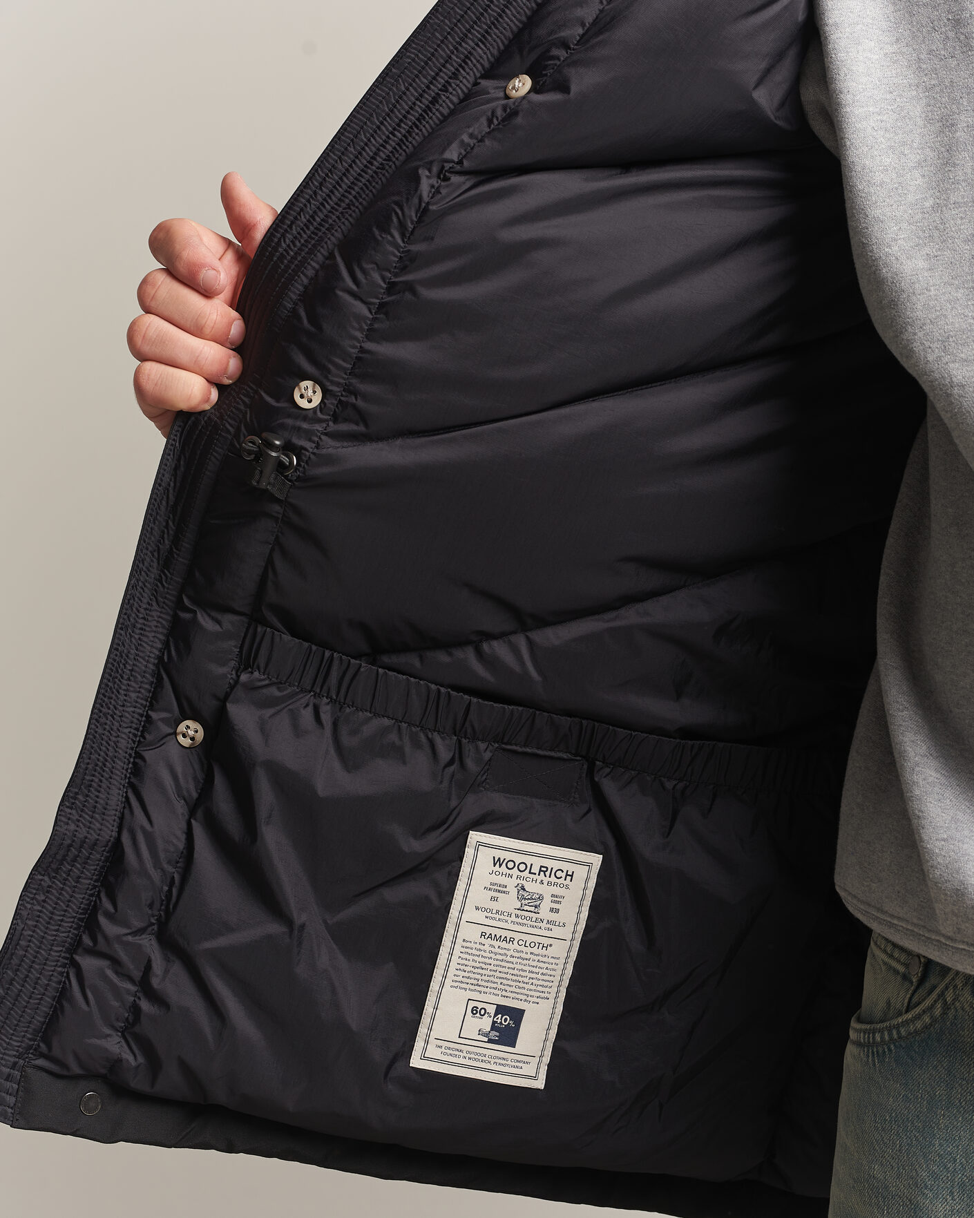 Homme | Manteaux Et Vestes | Woolrich | Arctic Parka No Fur Black