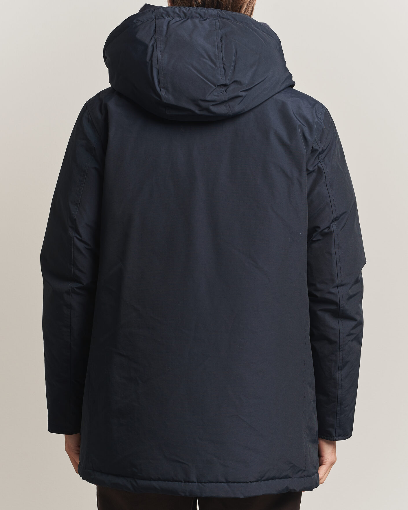 Homme | Manteaux Et Vestes | Woolrich | Arctic Parka No Fur Melton Blue