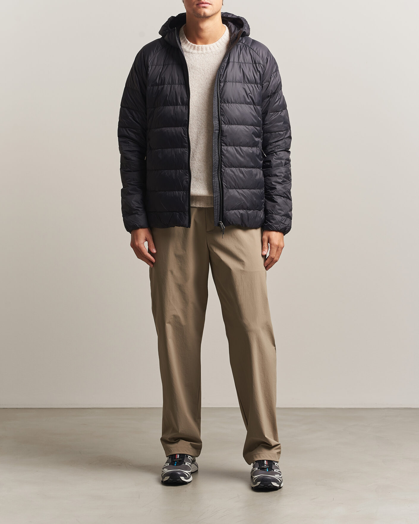 Homme | Manteaux Et Vestes | Pyrenex | Guzet Hooded Down Jacket Black