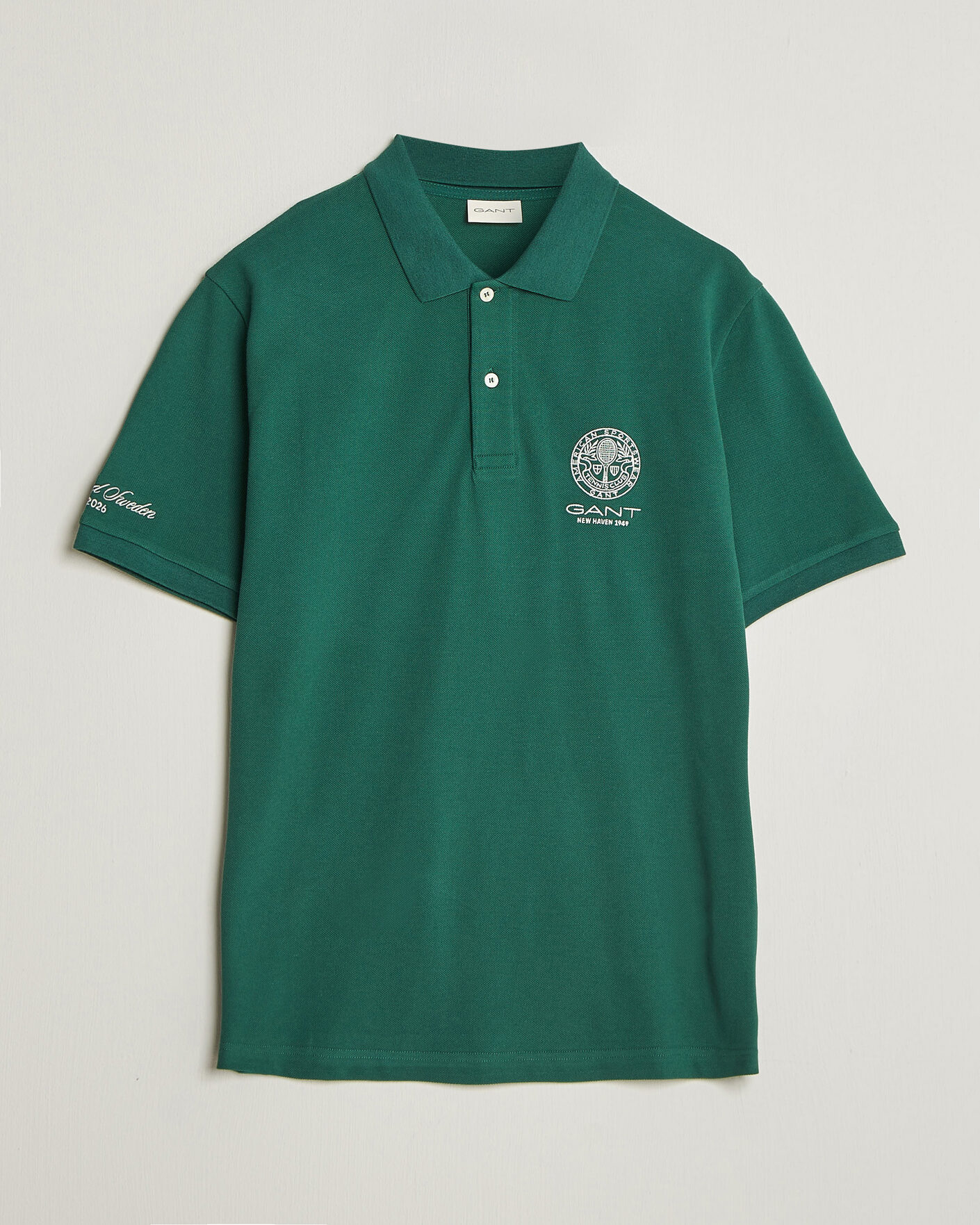 Homme | Polos | Gant | Tournament Pique Green