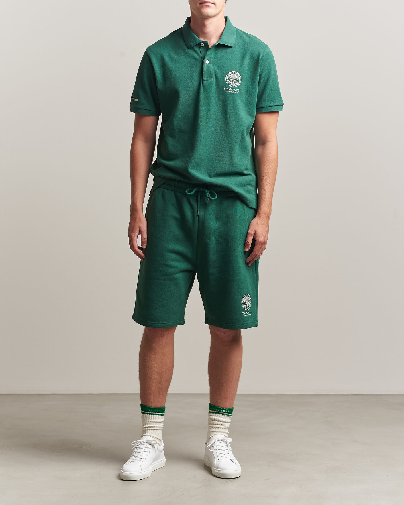 Homme | Polos | Gant | Tournament Pique Green