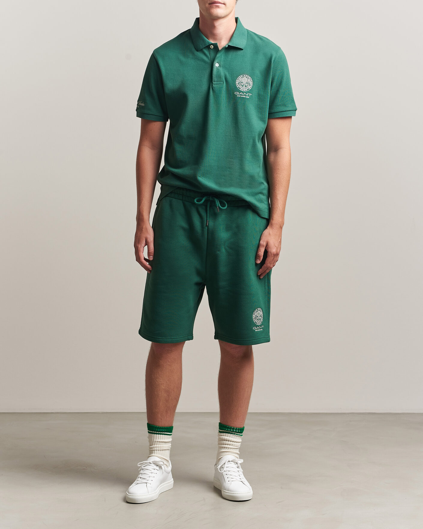 Heren | Polo's | Gant | Tournament Pique Green