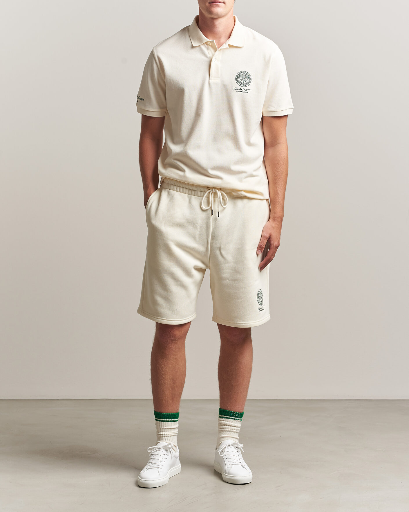 Homme | Shorts | Gant | Tournament Shorts Cream