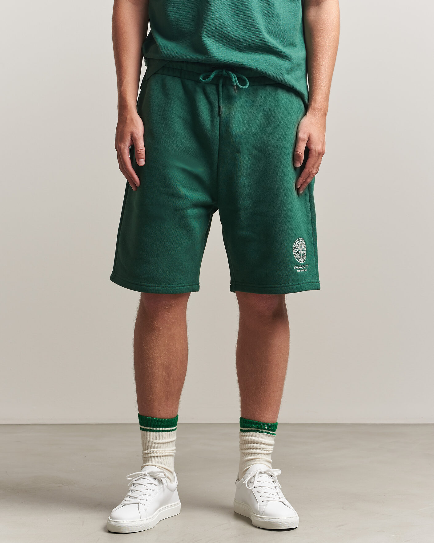Heren | Korte broek | Gant | Tournament Shorts Green