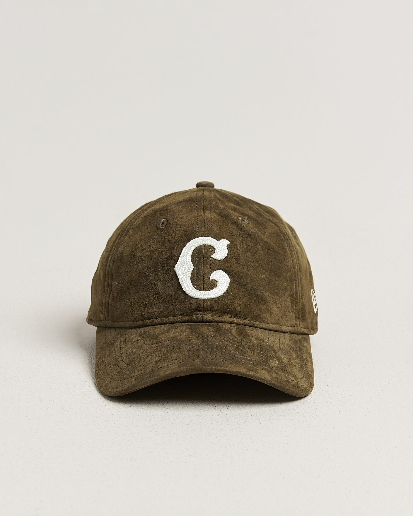 Homme | Bobs Et Casquettes | New Era | 9Twenty Suede Chicago Cubs Cap Brown