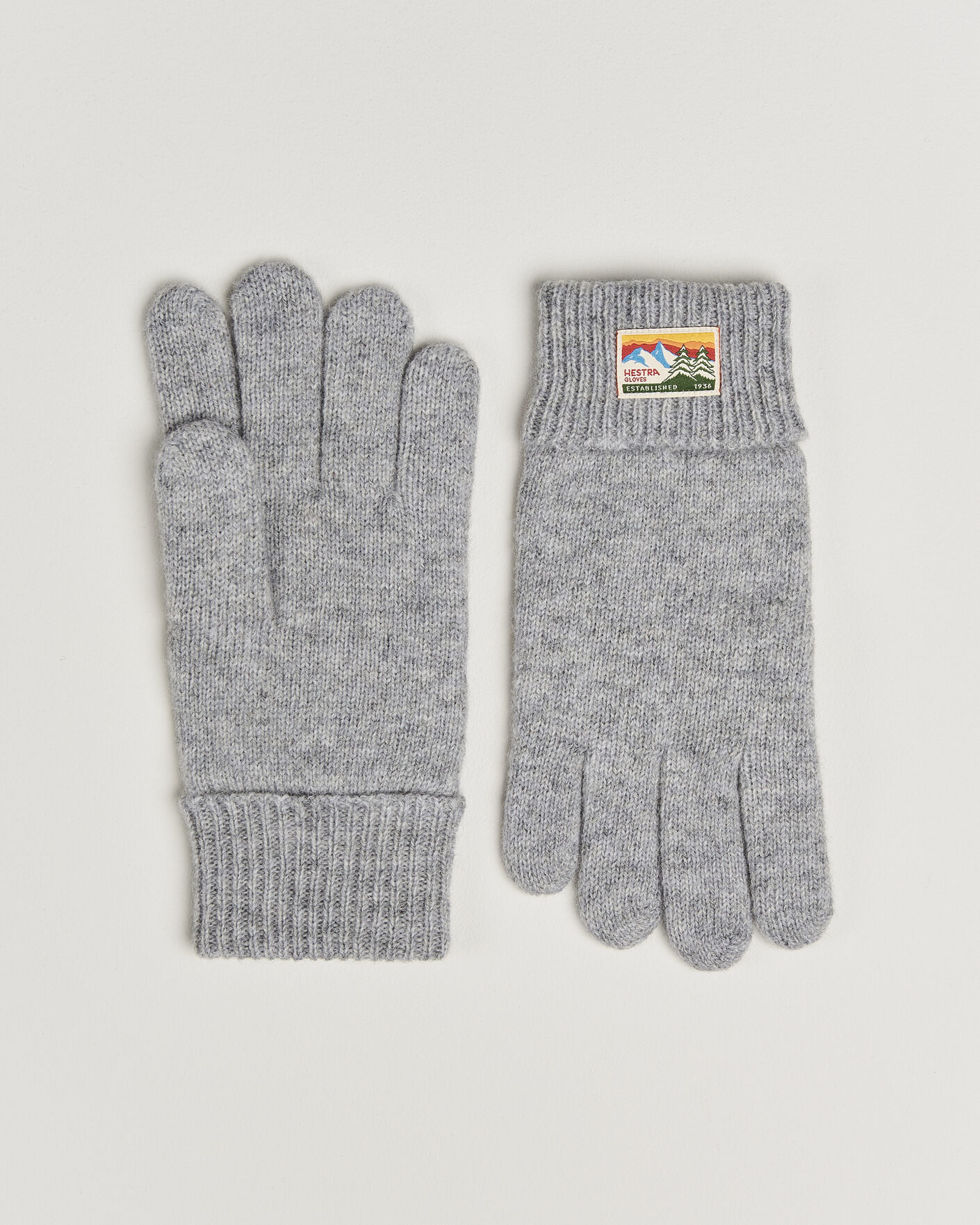Heren | Handschoenen | Hestra | Raggwool Glove Grey