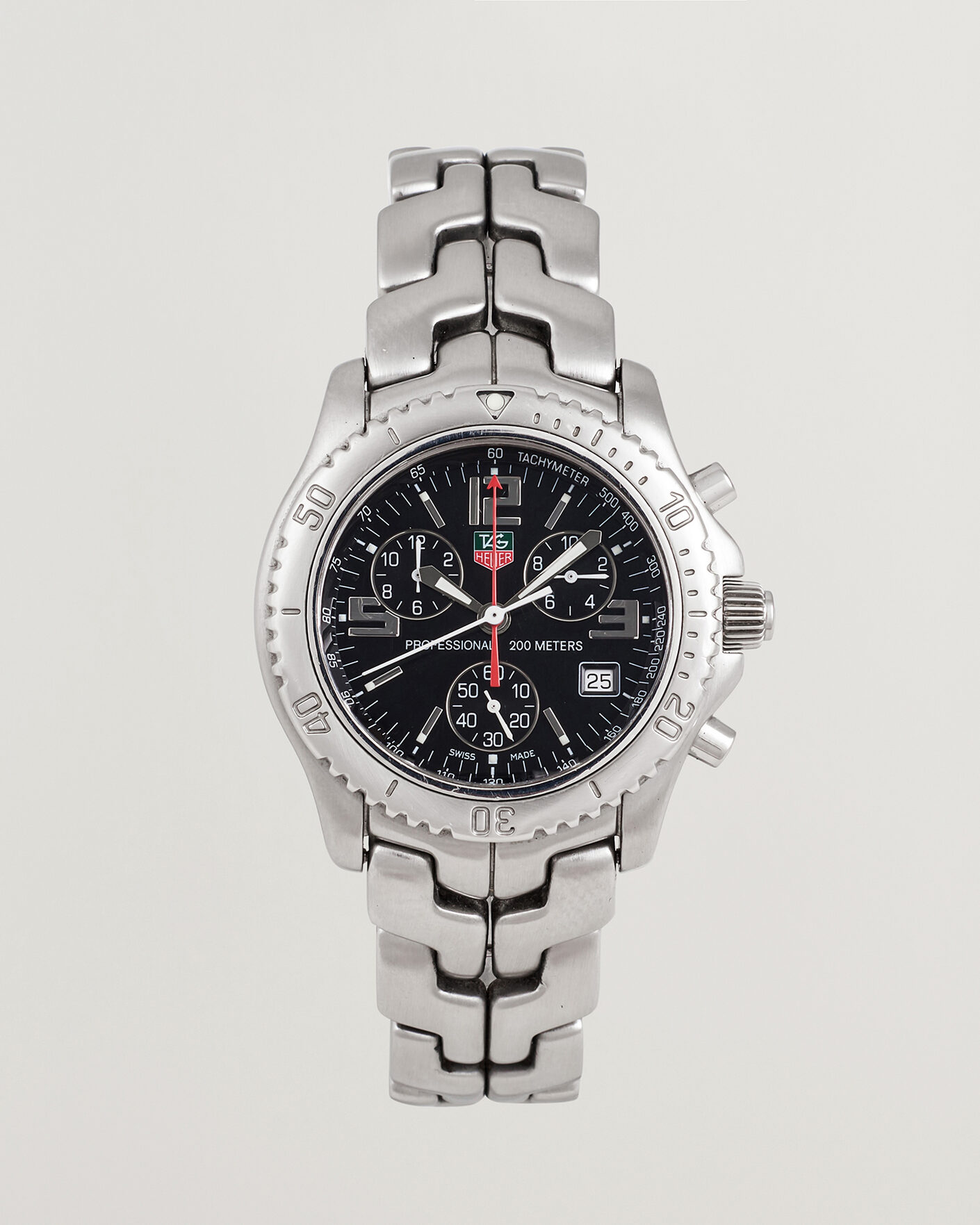 Heren | Tag Heuer Pre-Owned Link Quartz CT1111 | Tag Heuer Pre-Owned | Link Quartz CT1111