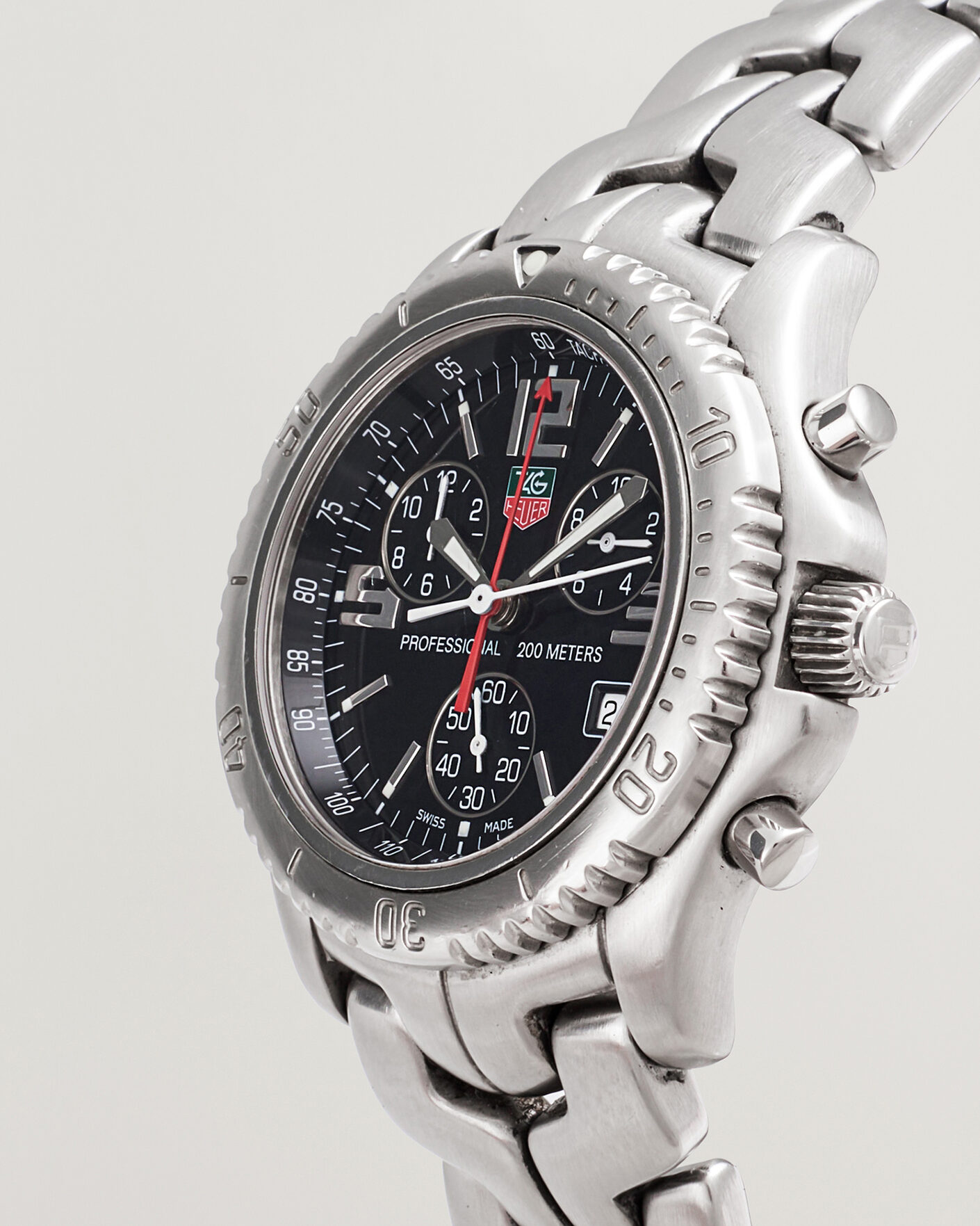 Heren | Tag Heuer Pre-Owned Link Quartz CT1111 | Tag Heuer Pre-Owned | Link Quartz CT1111