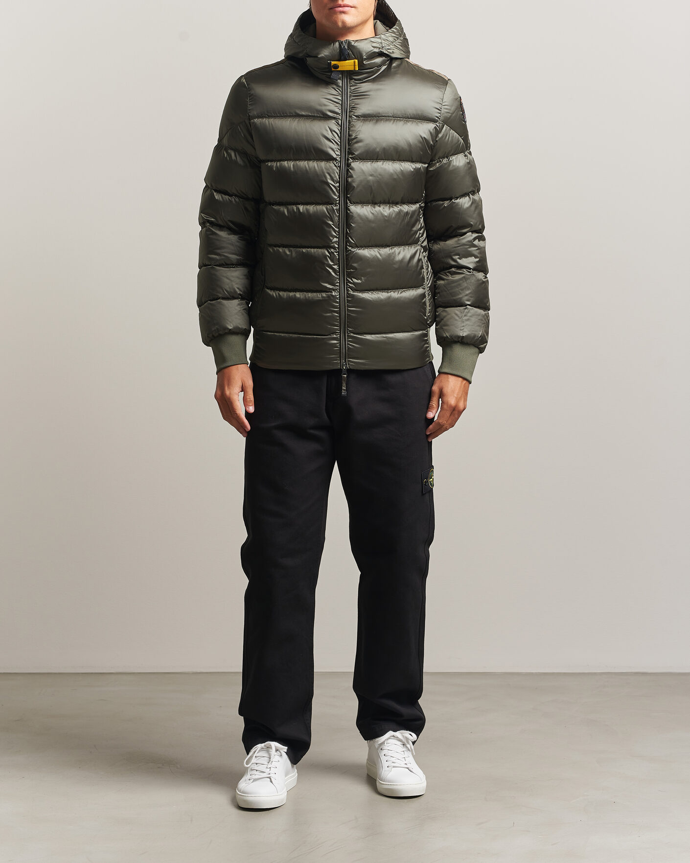 Homme | Manteaux Et Vestes | Parajumpers | Pharrel Sheen Hooded Jacket Rosemary