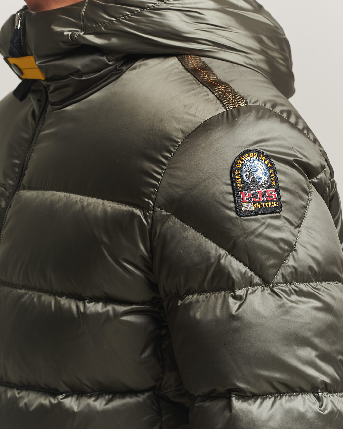 Homme | Manteaux Et Vestes | Parajumpers | Pharrel Sheen Hooded Jacket Rosemary