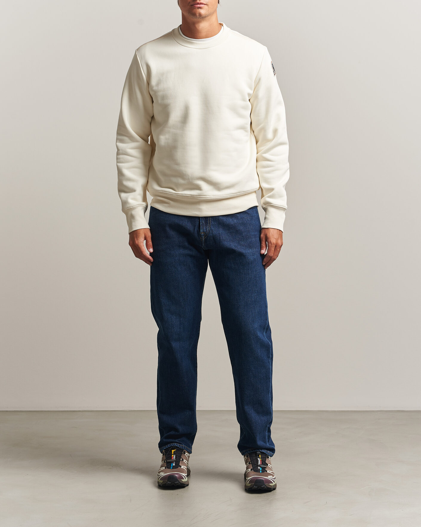 Homme | Pulls Et Tricots | Parajumpers | K2 Super Easy Sweatshirt Warm Ivory