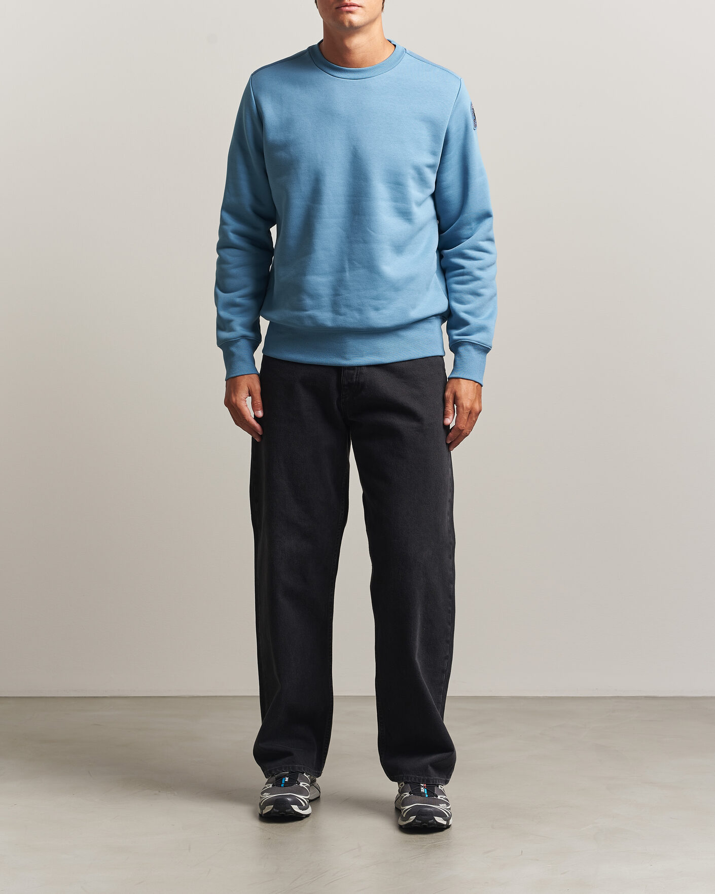 Homme | Pulls Et Tricots | Parajumpers | K2 Super Easy Sweatshirt Skysteel
