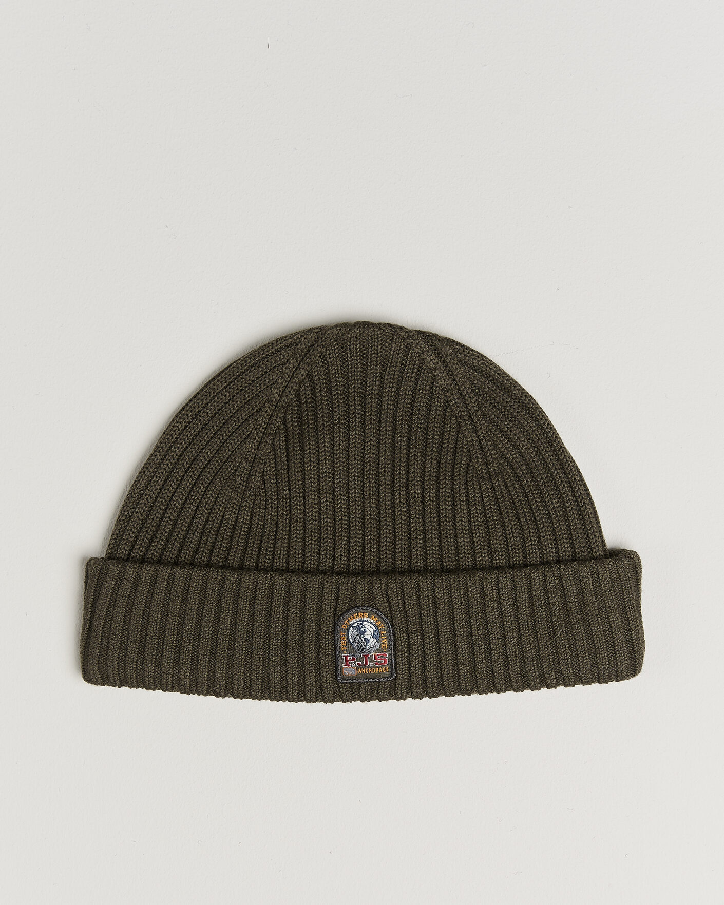 Homme | Bonnets | Parajumpers | Matio Ribbed Hat Taggia Olive