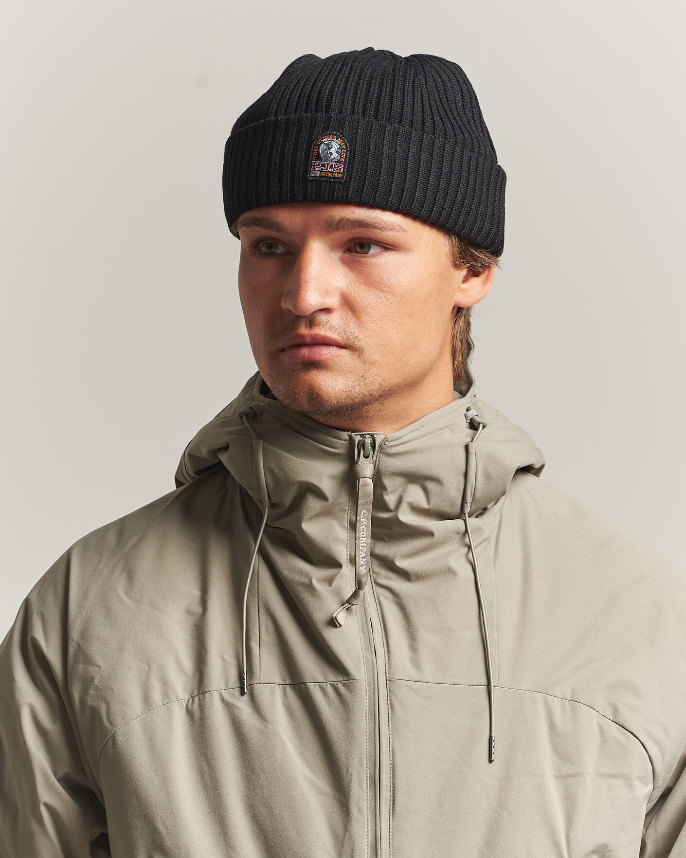 Homme | Bonnets | Parajumpers | Matio Ribbed Hat Black