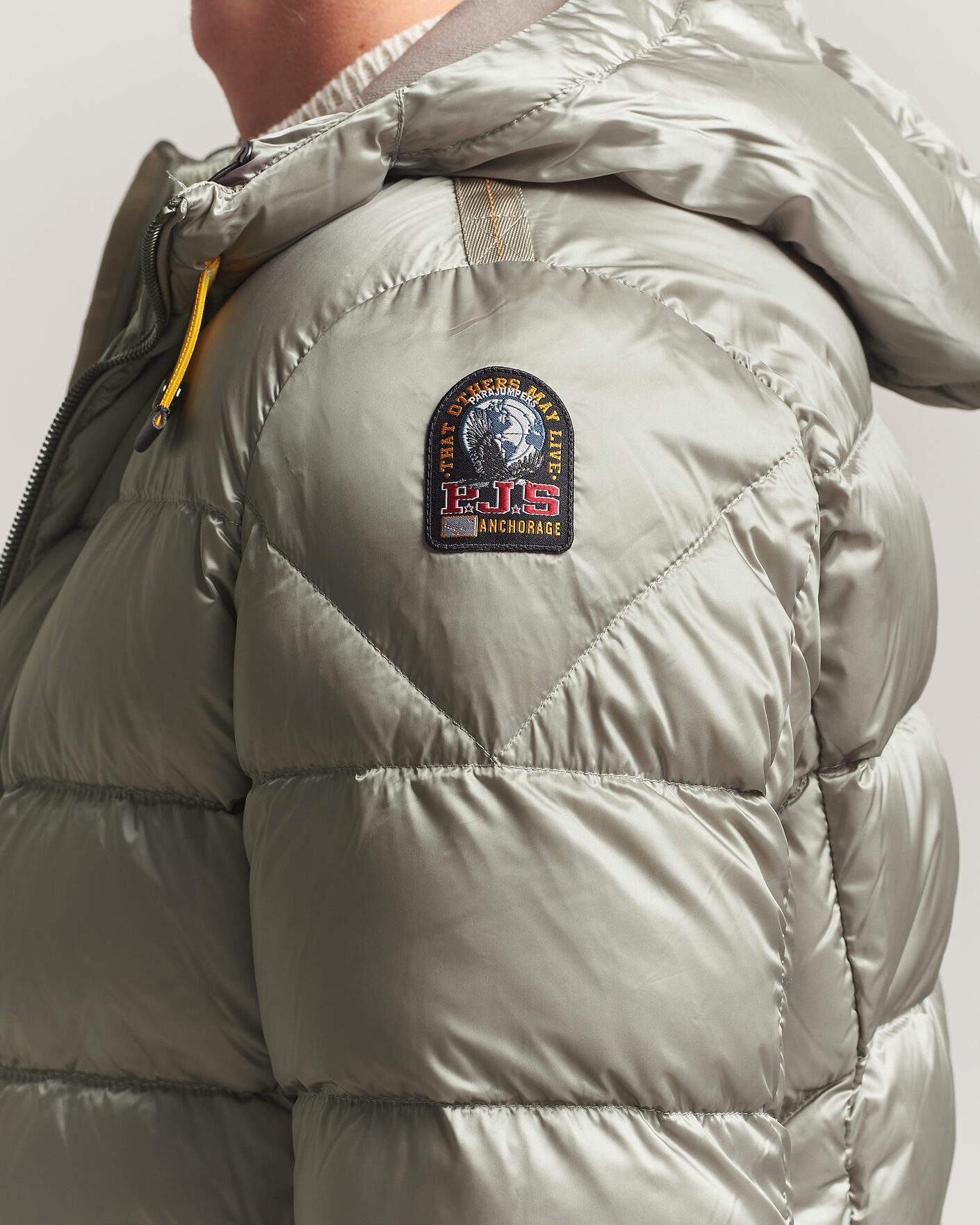 Homme | Manteaux Et Vestes | Parajumpers | Pharrel Sheen Hooded Jacket Mid Grey