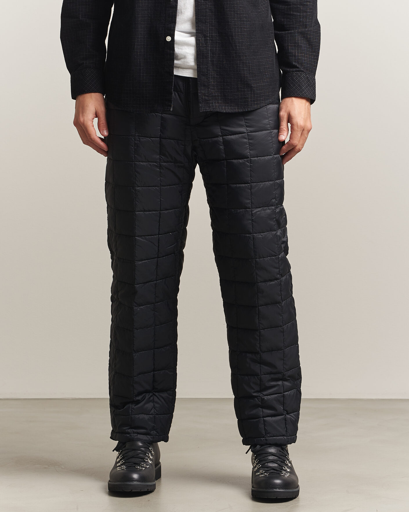 Heren | Broeken | TAION | Mountain Down Pants Black