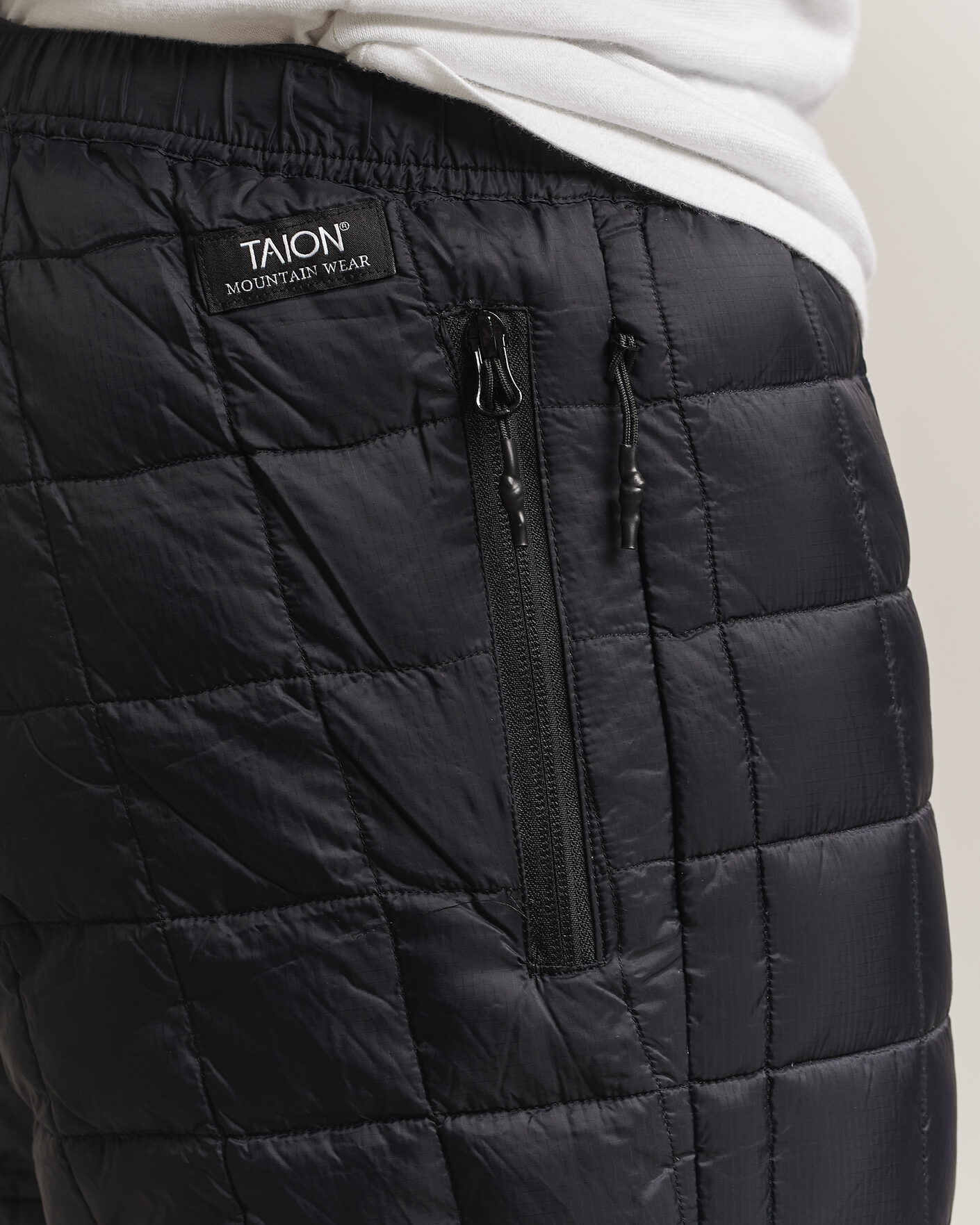 Heren | Broeken | TAION | Mountain Down Pants Black