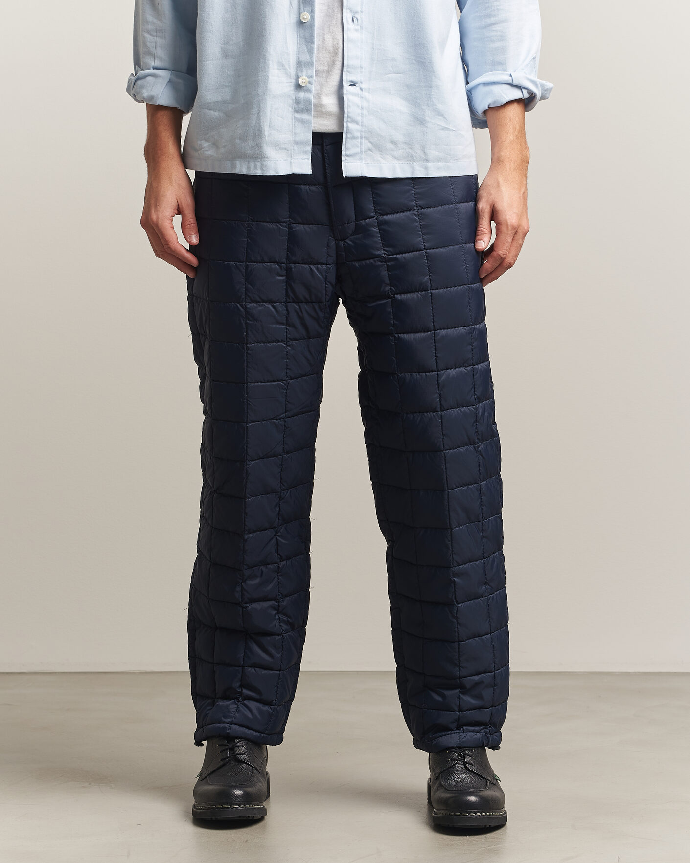Heren | Broeken | TAION | Mountain Down Pants Dark Navy