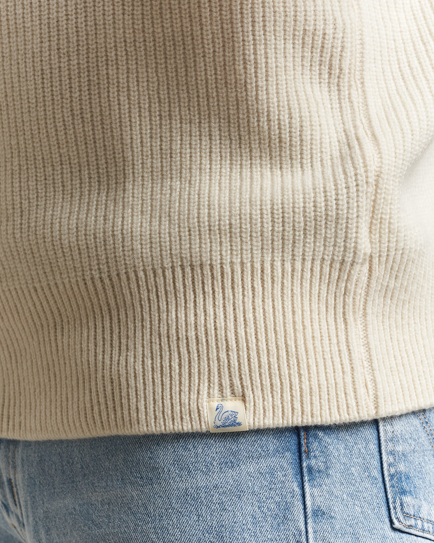 Homme | Pulls Et Tricots | Merz b. Schwanen | Merino/Cashmere Knitted Sweater Nature