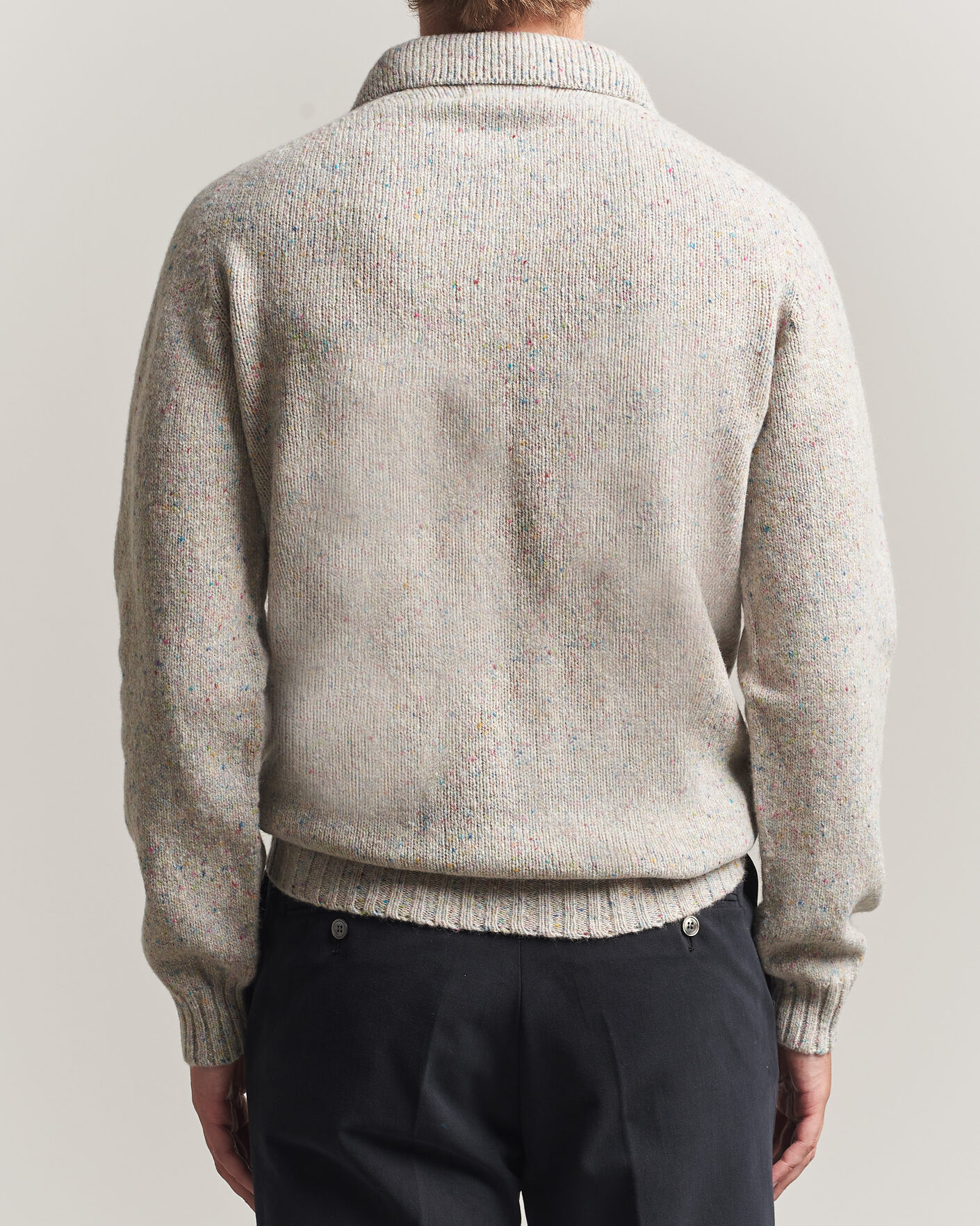 Homme | Pulls Et Tricots | Harley Of Scotland | Donegal Wool Polo Machair