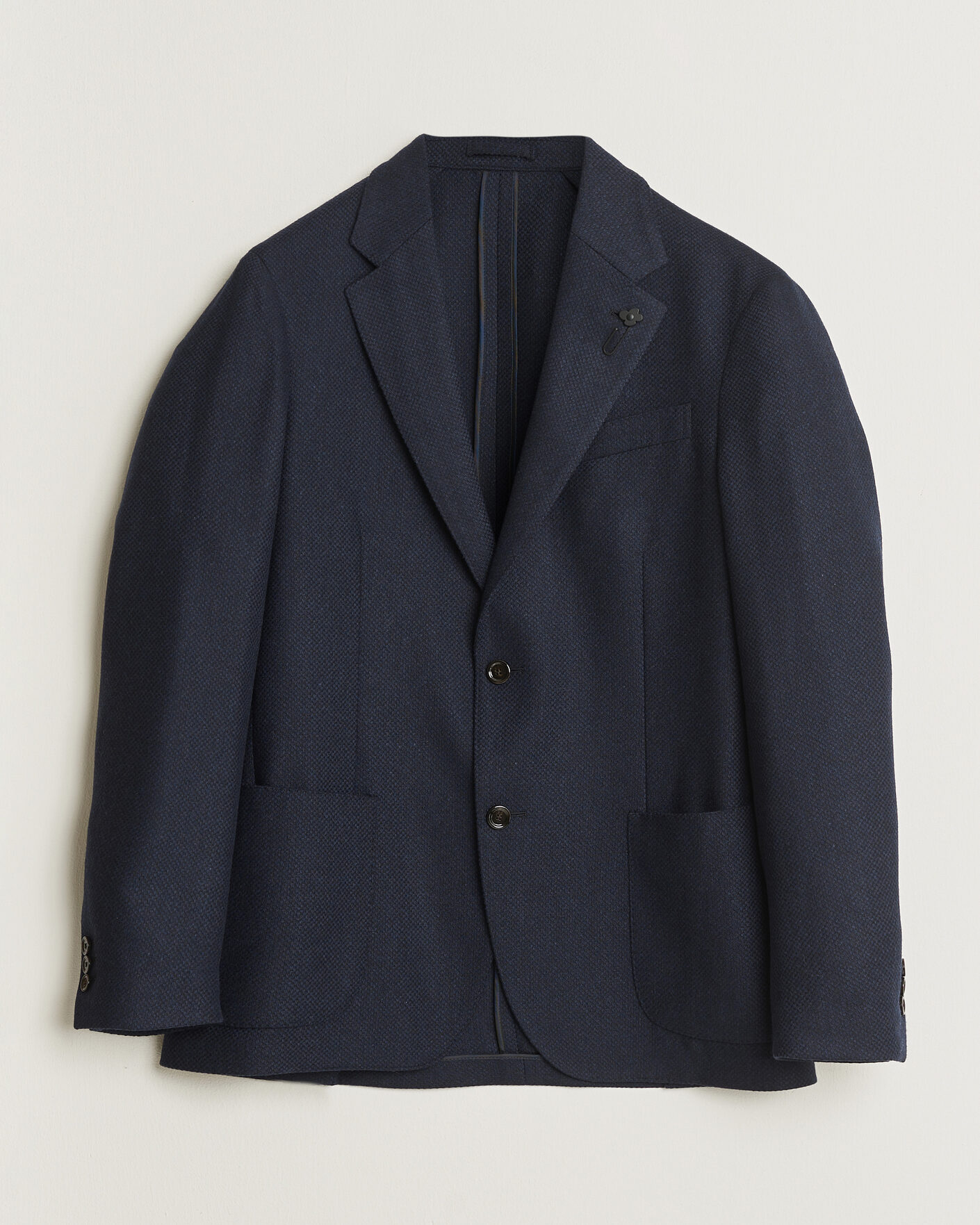Homme | Blazers | Lardini | Wool/Cashmere Blazer Navy