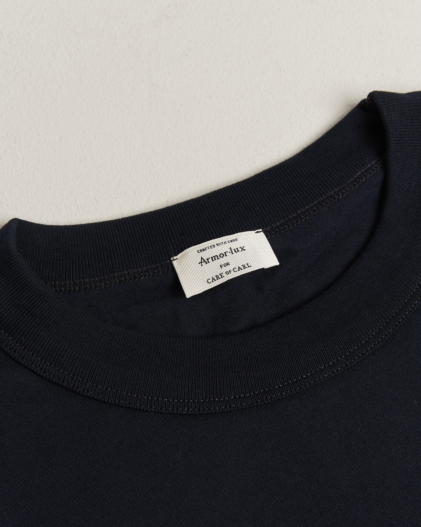 Heren | T-shirts | Armor Lux for Care of Carl | Armor-lux 2-Pack Heritage Callac T-Shirt Rich Navy