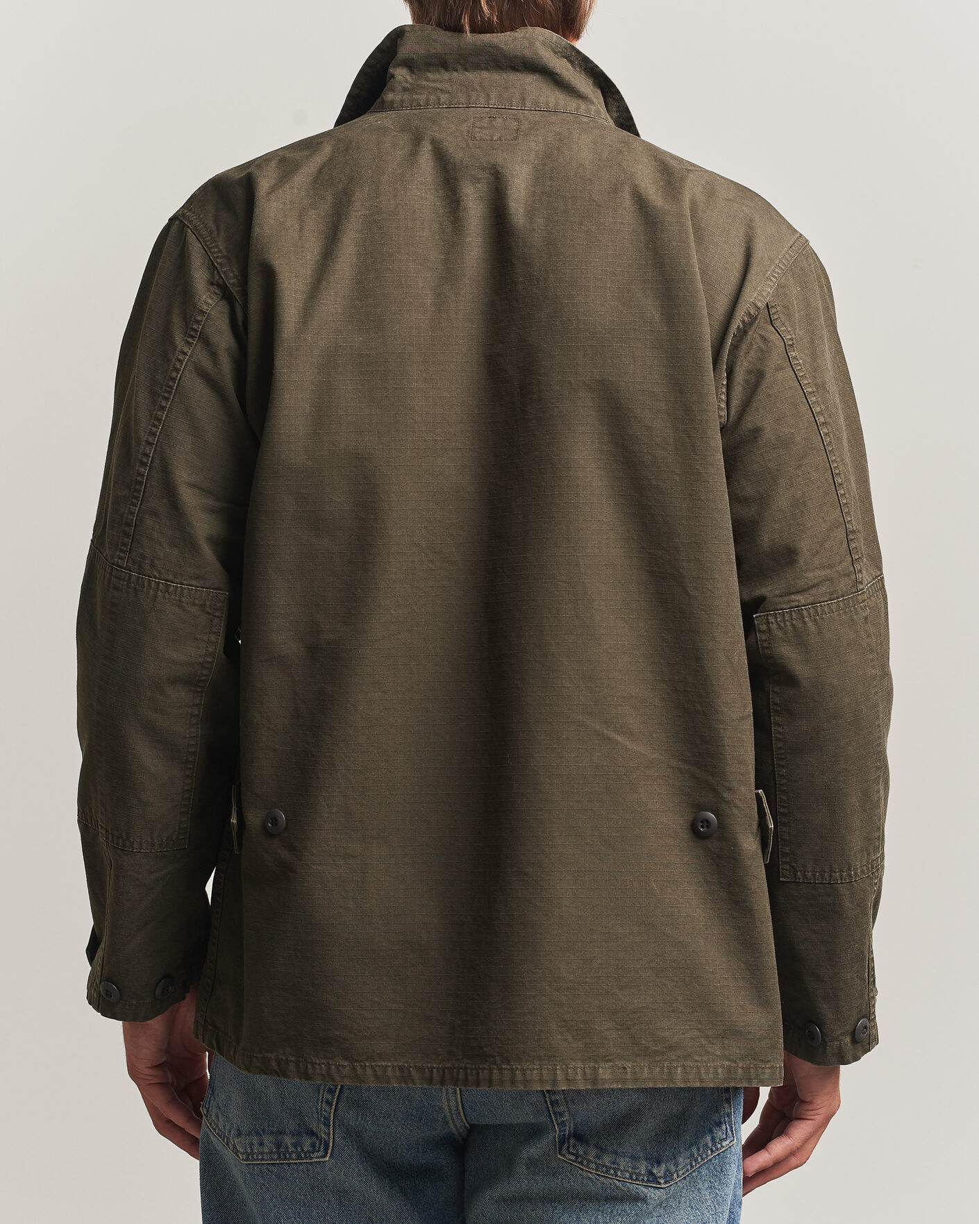 Homme | Manteaux Et Vestes | orSlow | B.D.U. Stone Washed Jacket Coffee Brown