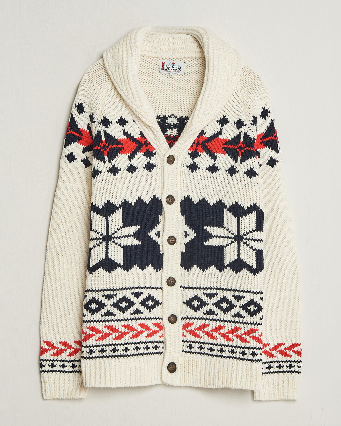 Heren | Truien | MC2 Saint Barth | Archer Cardigan Nordic Aztec