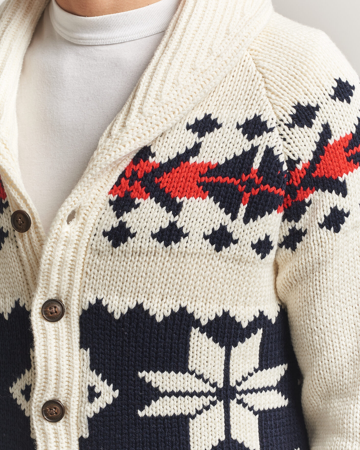 Heren | Truien | MC2 Saint Barth | Archer Cardigan Nordic Aztec