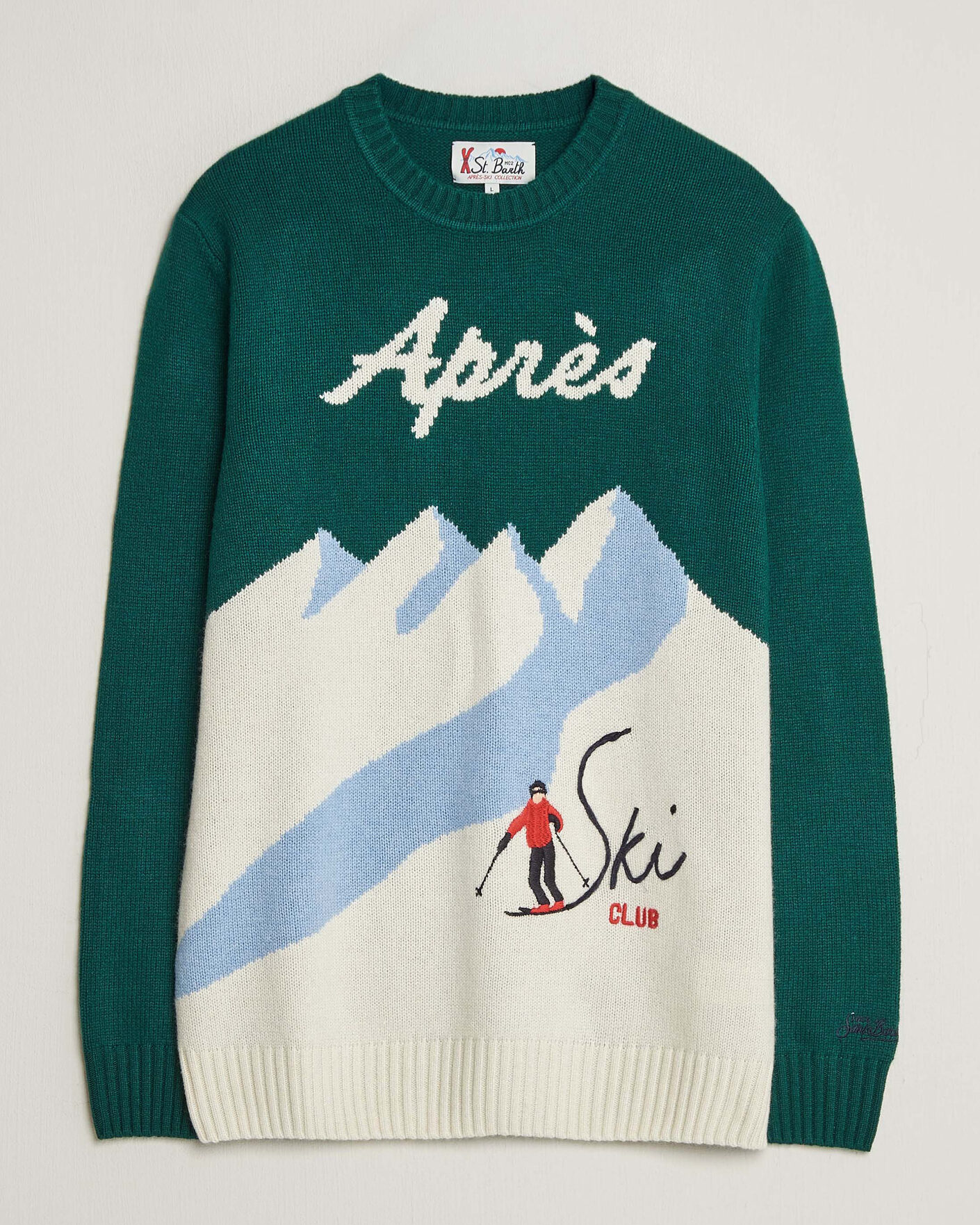 Heren | Truien | MC2 Saint Barth | Bombardino Printed Sweater Apres Ski Club