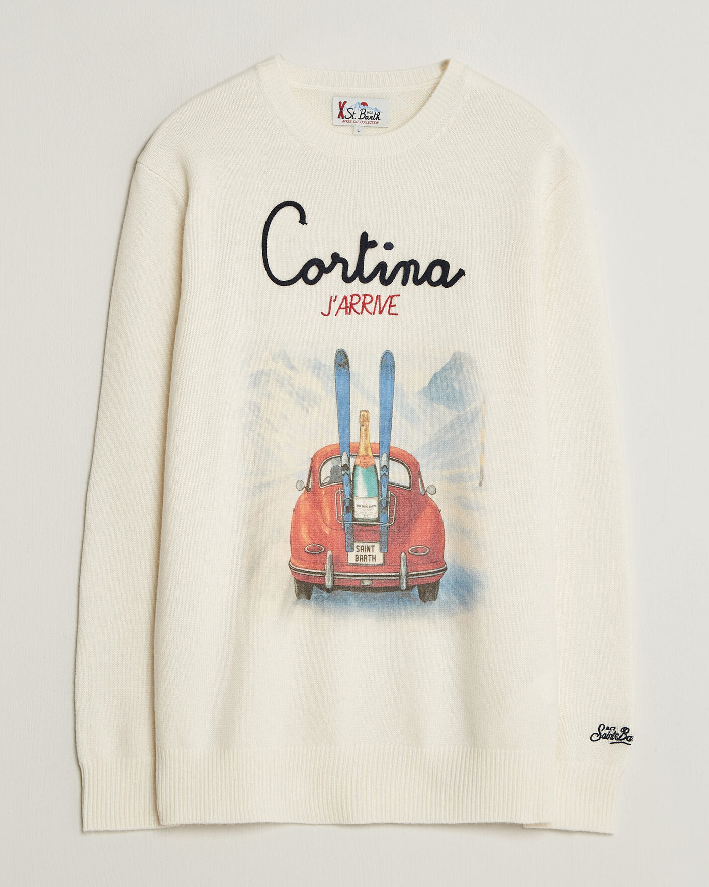 Homme | Pulls Et Tricots | MC2 Saint Barth | Heron Printed Sweater Cortina